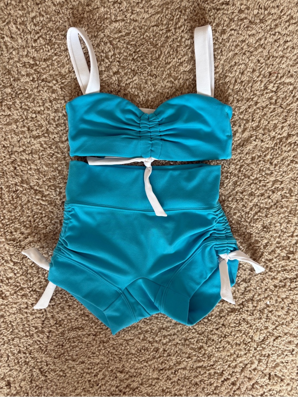 Jo + Jax Two-Piece Turquoise Set